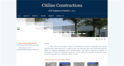 Desktop Screenshot of citilineconstructions.com